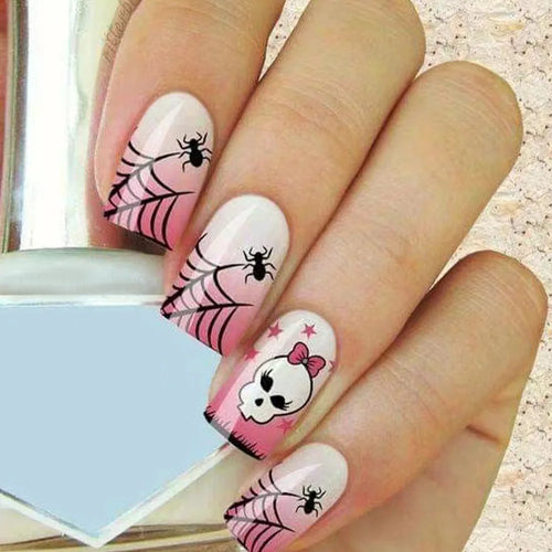  Spooky Clown & Witch Nail Kit cashymart