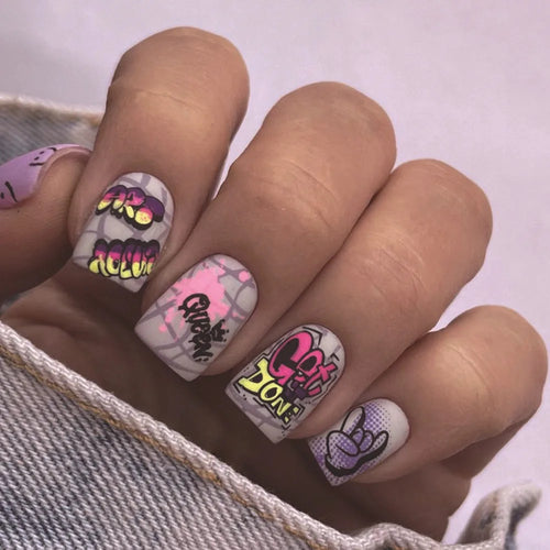  Spooky Clown & Witch Nail Kit cashymart