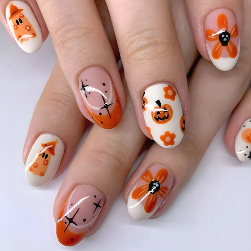  Spooky Clown & Witch Nail Kit cashymart