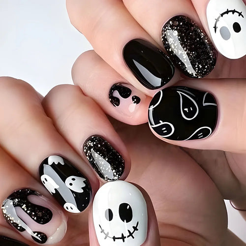  Spooky Clown & Witch Nail Kit cashymart