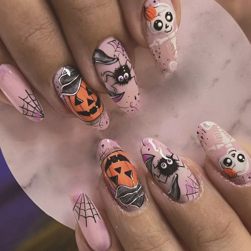  Spooky Clown & Witch Nail Kit cashymart