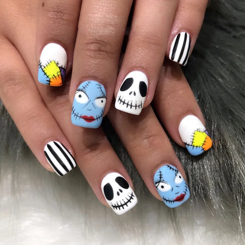  Spooky Clown & Witch Nail Kit cashymart