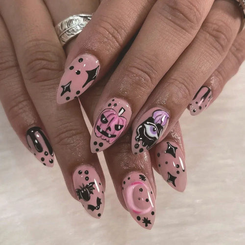  Spooky Clown & Witch Nail Kit cashymart