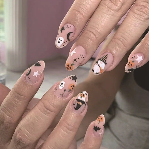  Spooky Clown & Witch Nail Kit cashymart