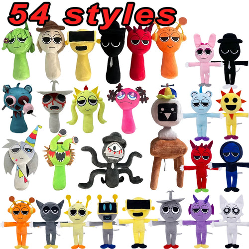  Sprunki Plush Toy cashymart