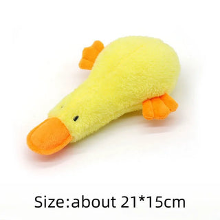  Squeaky Yellow Duck Plush Toy cashymart