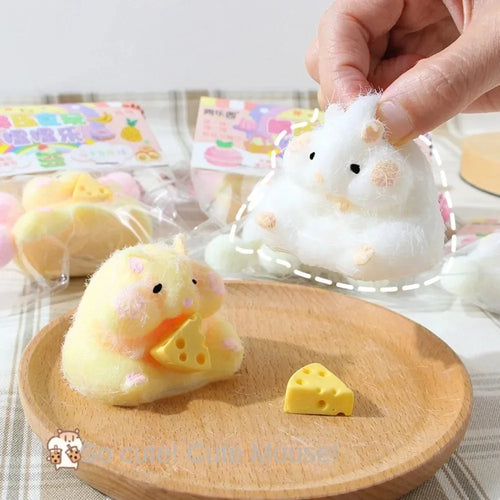  Squishy Hamster Toy Cute Desktop Decor cashymart