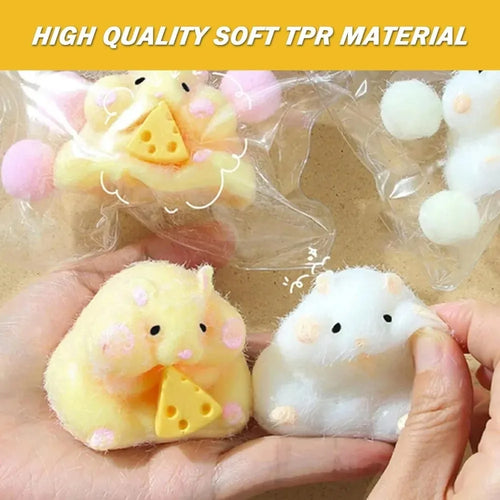  Squishy Hamster Toy Cute Desktop Decor cashymart