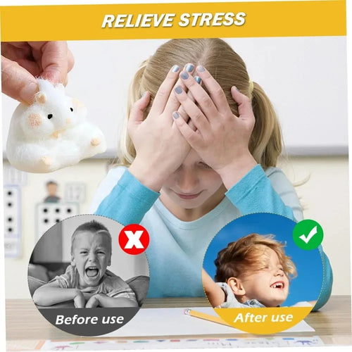 Squishy Hamster Toy Cute Desktop Decor cashymart