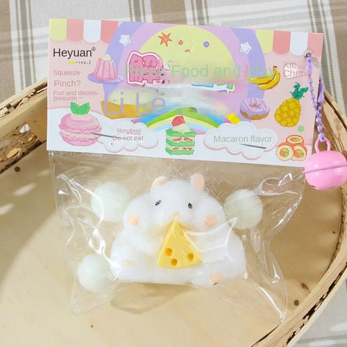  Squishy Hamster Toy Cute Desktop Decor cashymart