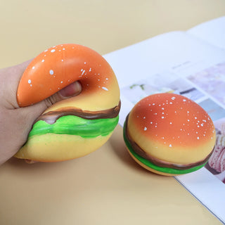  Squishy Stress Relief Hamburger Toy cashymart