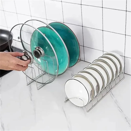  Stainless Steel Kitchen Bowl Organizer Rack cashymart