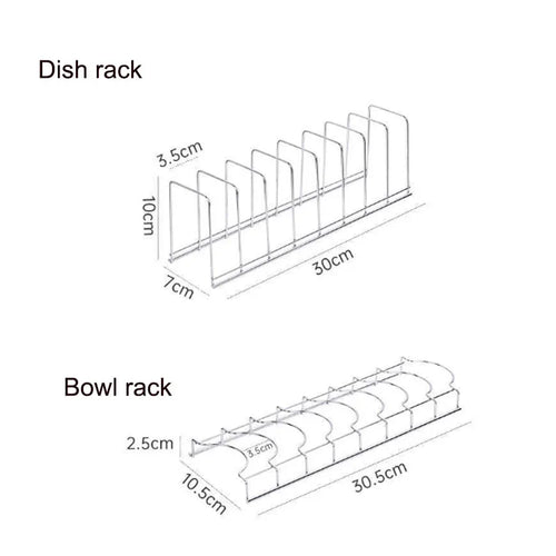  Stainless Steel Kitchen Bowl Organizer Rack cashymart