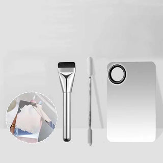  Stainless Steel Makeup Mixing Palette Set cashymart