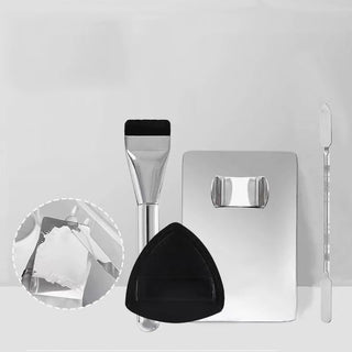  Stainless Steel Makeup Mixing Palette Set cashymart