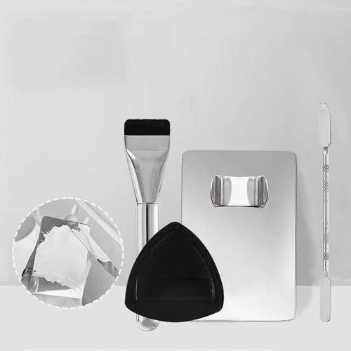  Stainless Steel Makeup Mixing Palette Set cashymart