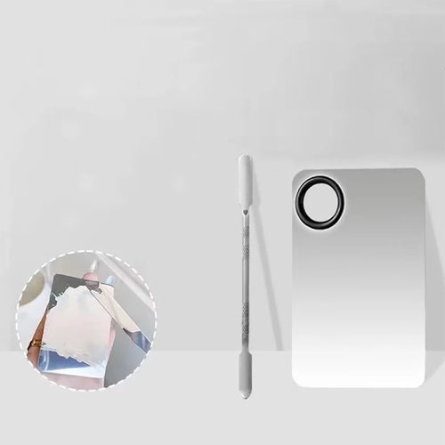  Stainless Steel Makeup Mixing Palette Set cashymart