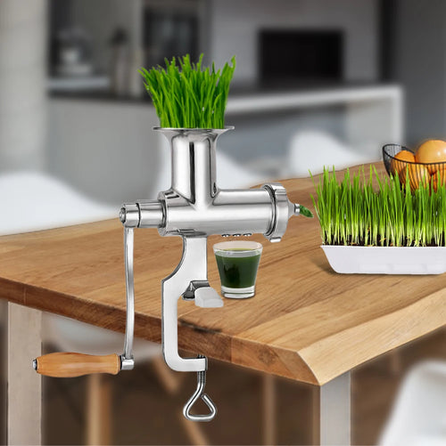  Stainless Steel Manual Wheatgrass Juicer cashymart