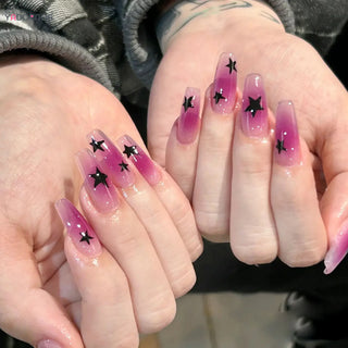  Star Design Press-On Nails cashymart
