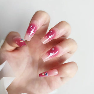  Star Design Press-On Nails cashymart