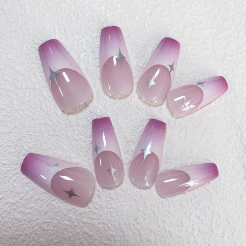  Star Design Press-On Nails cashymart