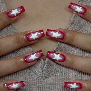  Star Design Press-On Nails cashymart