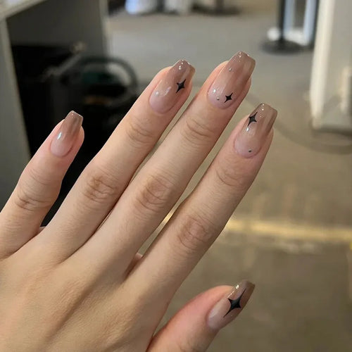  Star Design Press-On Nails cashymart