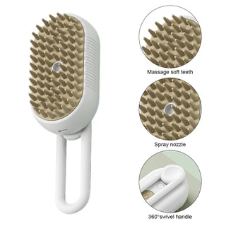  Steam Grooming Brush for Pets cashymart