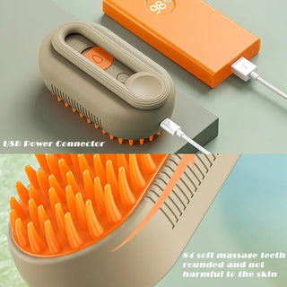  Steam Grooming Brush for Pets cashymart