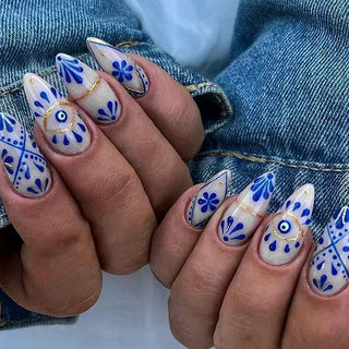  Stiletto Press-On Nails Set cashymart