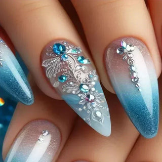 Stiletto Press-On Nails Set cashymart