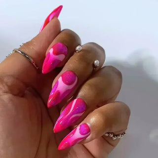 Stiletto Press-On Nails Set cashymart