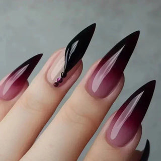  Stiletto Press-On Nails Set cashymart