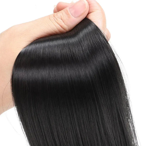  Straight Long Ponytail Extensions 24 Inch cashymart