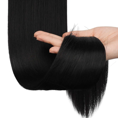  Straight Long Ponytail Extensions 24 Inch cashymart