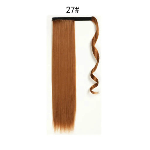  Straight Long Ponytail Extensions 24 Inch cashymart