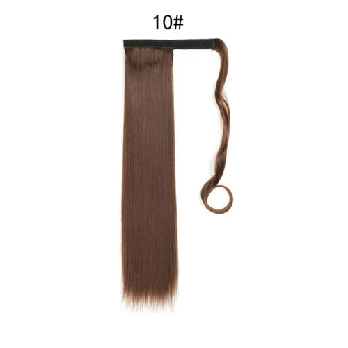  Straight Long Ponytail Extensions 24 Inch cashymart