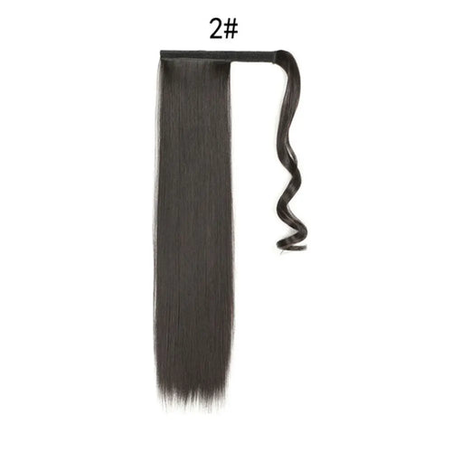  Straight Long Ponytail Extensions 24 Inch cashymart