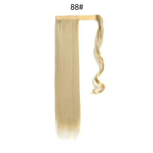  Straight Long Ponytail Extensions 24 Inch cashymart