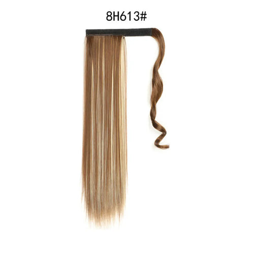  Straight Long Ponytail Extensions 24 Inch cashymart
