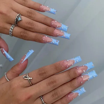  Strawberry & Bear Themed Fake Nails cashymart