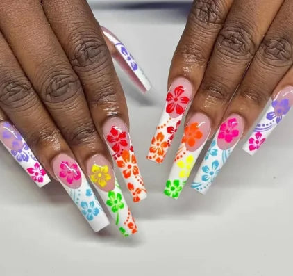  Strawberry & Bear Themed Fake Nails cashymart