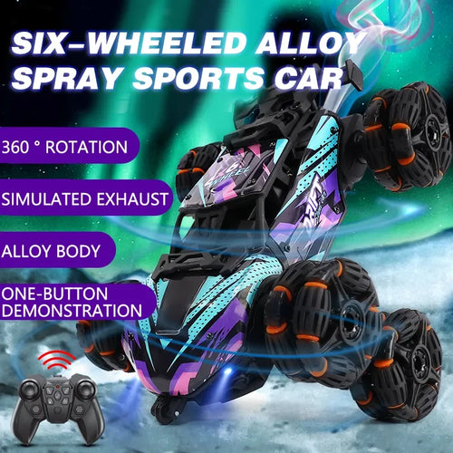  Stunt Drift Six-Wheel RC Car - Ultimate Remote Control Fun cashymart