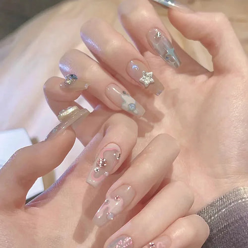 Stylish Butterfly Camellia Coffin Nails cashymart