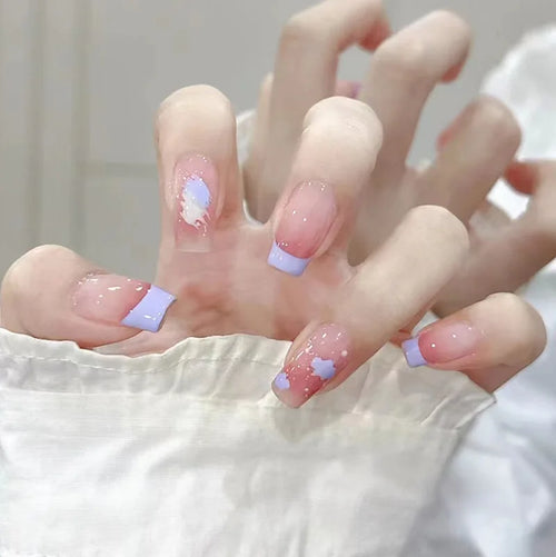  Stylish Butterfly Camellia Coffin Nails cashymart