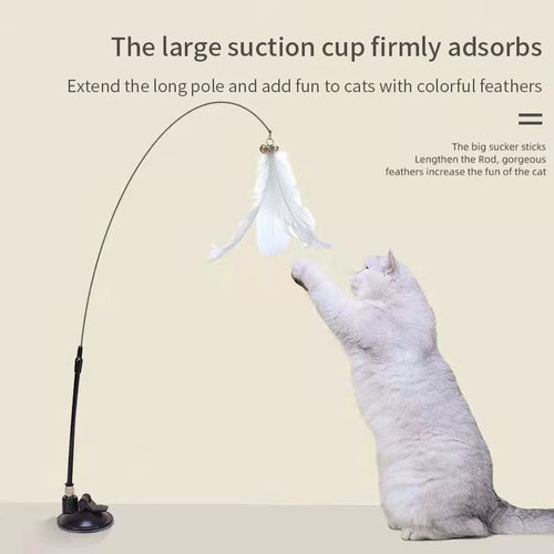  Suction Cup Cat Play Toy cashymart