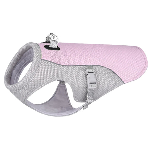  Summer Dog Cooling Vest Harness Reflective cashymart