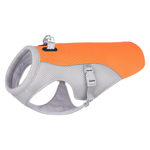  Summer Dog Cooling Vest Harness Reflective cashymart
