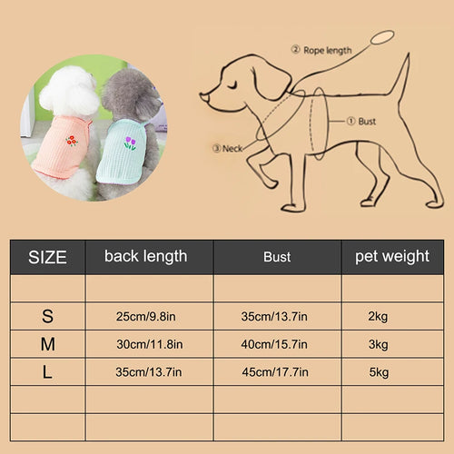  Summer Thin Strap Dog Clothing for Small Pets cashymart