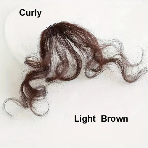  Sunslymei Curly Clip In Bangs Extension cashymart